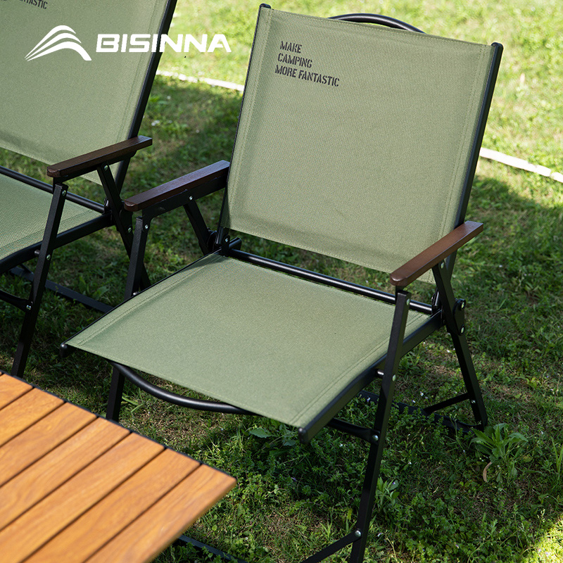 Outdoor Furniture Rocking Chair - BISINNA-كرسي تخييم قابل للطي في الهواء