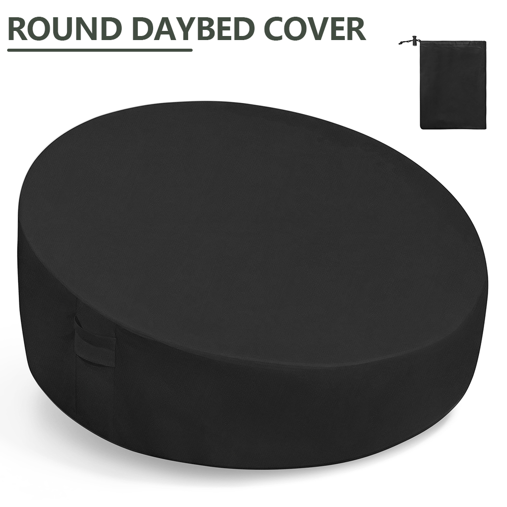 Outdoor Daybed Furniture - غطاء سرير دائري للحدائق مصنوع من