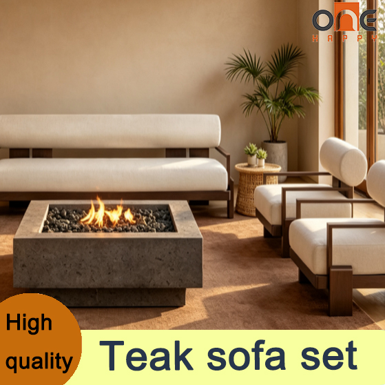 Outdoor Daybed Sofa - طقم أريكة خارجية من الألومنيوم الأسود