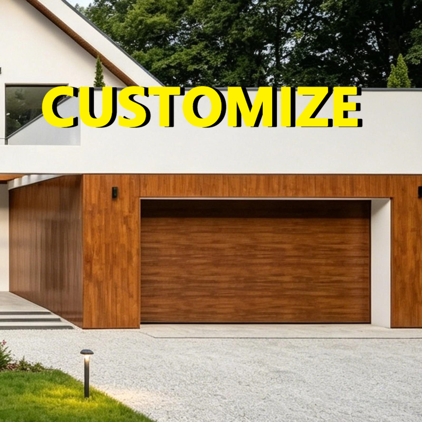 Outdoor Furniture Weatherproof - باب كراج من الألومنيوم مقاوم للتجمد