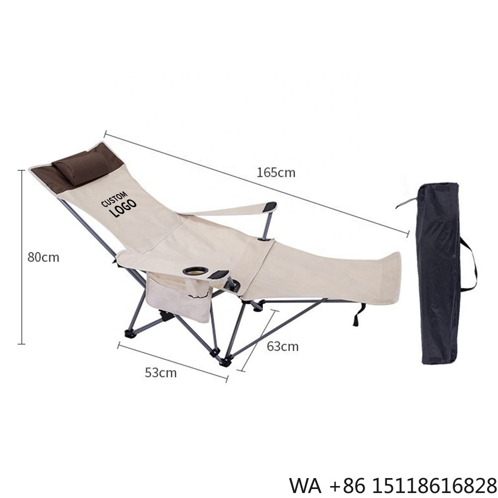 Outdoor Furniture Patio - كرسي محمول قابل للطي والاستلقاء، خفيف