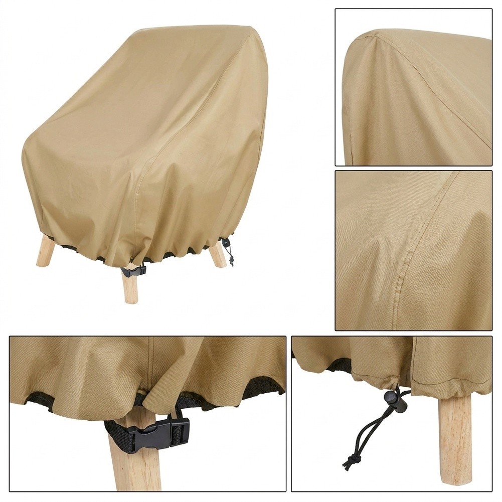 Outdoor Furniture Patio - غطاء كرسي فناء مقاوم للماء، غطاء