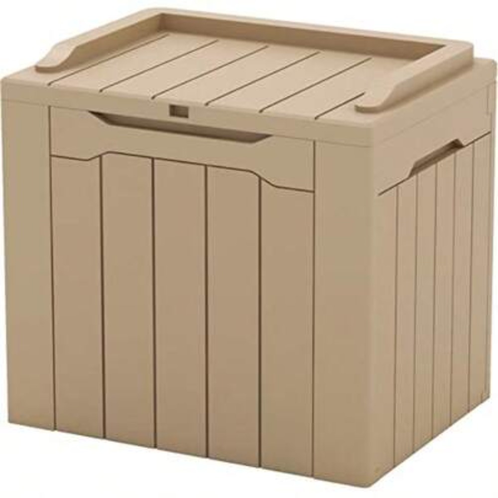 Outdoor Furniture Weatherproof - صندوق تخزين خارجي كبير جدًا بسعة