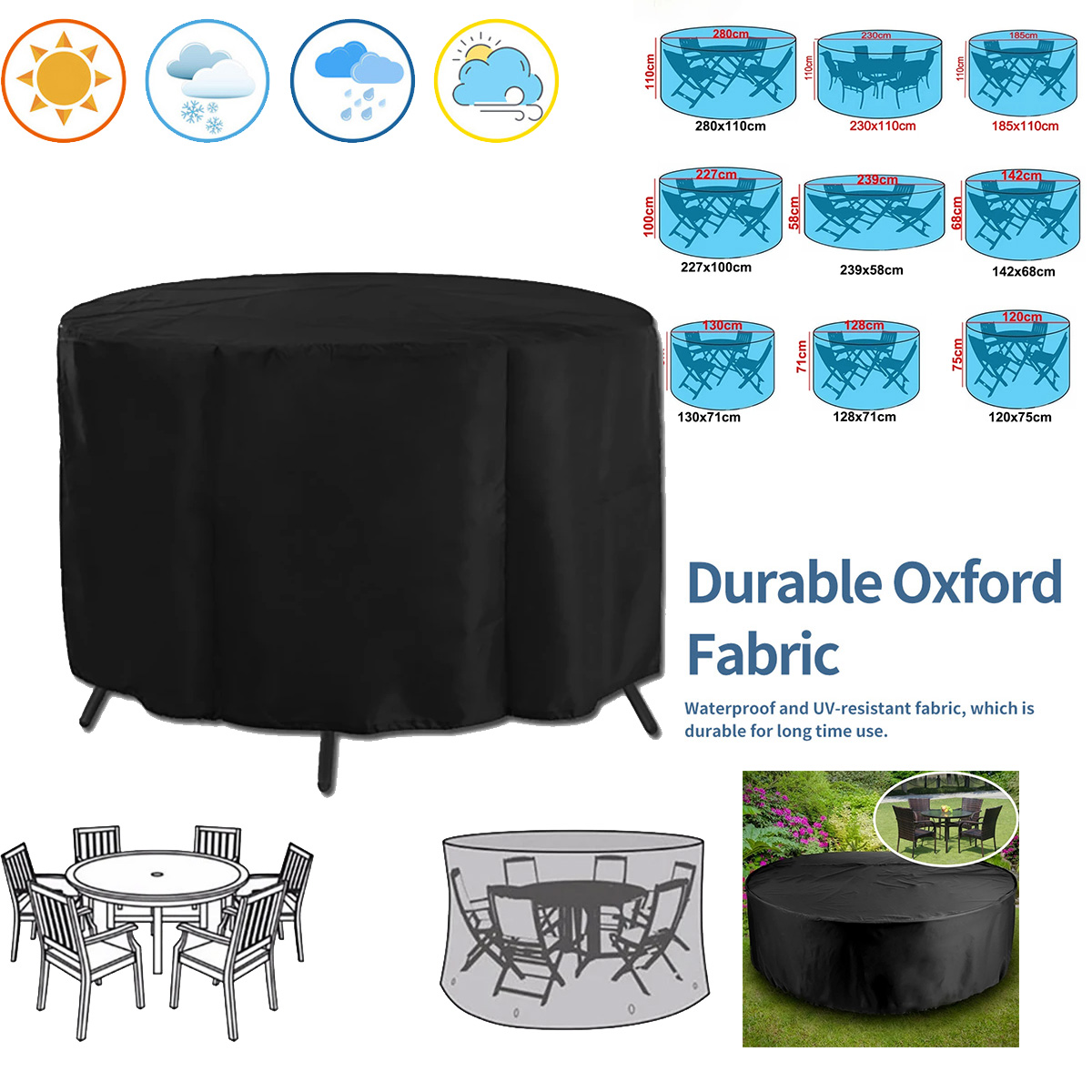Outdoor Furniture Upholstery Near Me - غطاء دائري للأثاث الخارجي في الحدائق،