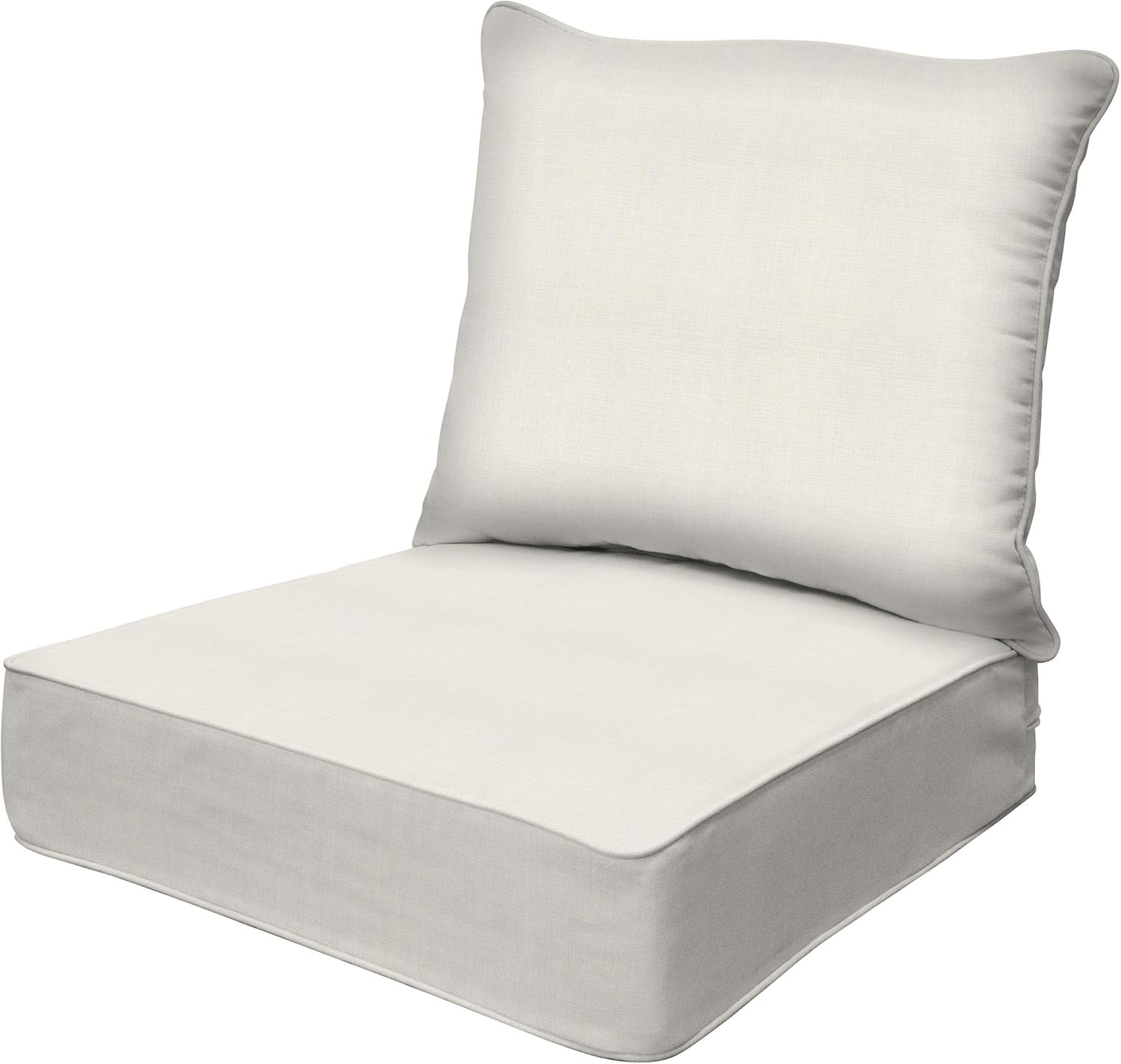 Outdoor Furniture Patio - أثاث خارجي للفناء، بلون عظمي صلب،
