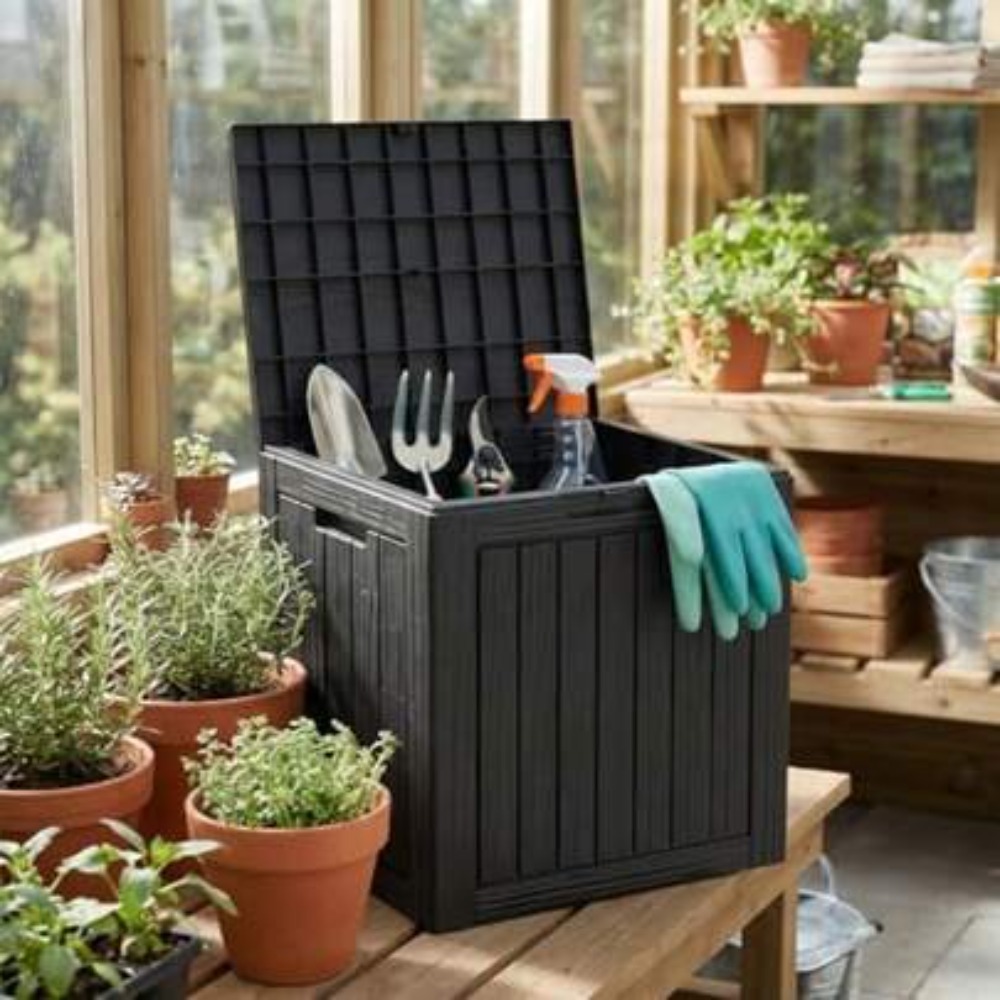 Outdoor Furniture Weatherproof - صندوق تخزين خارجي مقاوم للماء مصنوع