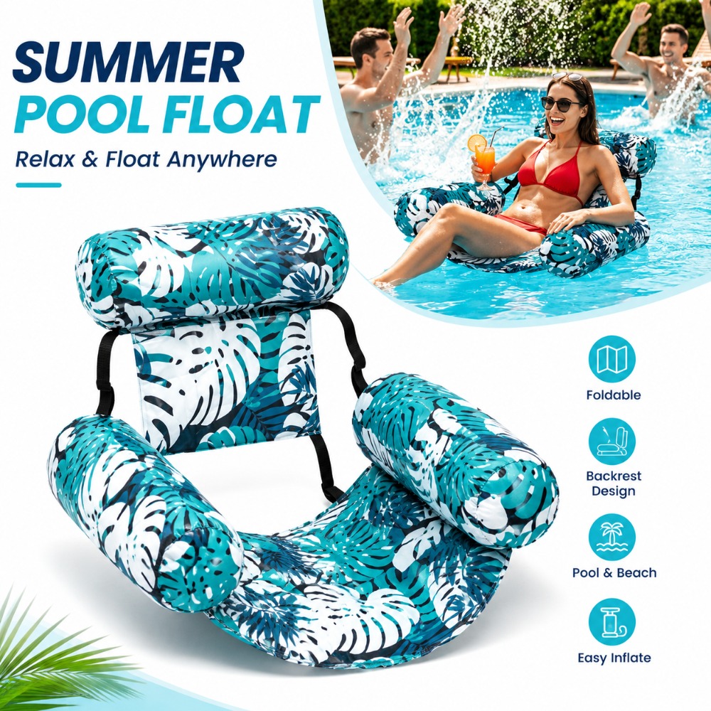 Outdoor Furniture Lounge Chair - كرسي حمام سباحة قابل للنفخ شديد