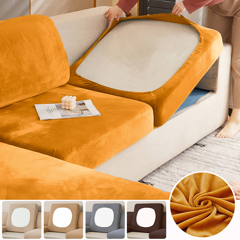 Outdoor Furniture No Cushions - غطاء وسادة مقعد أريكة مخملية مرنة