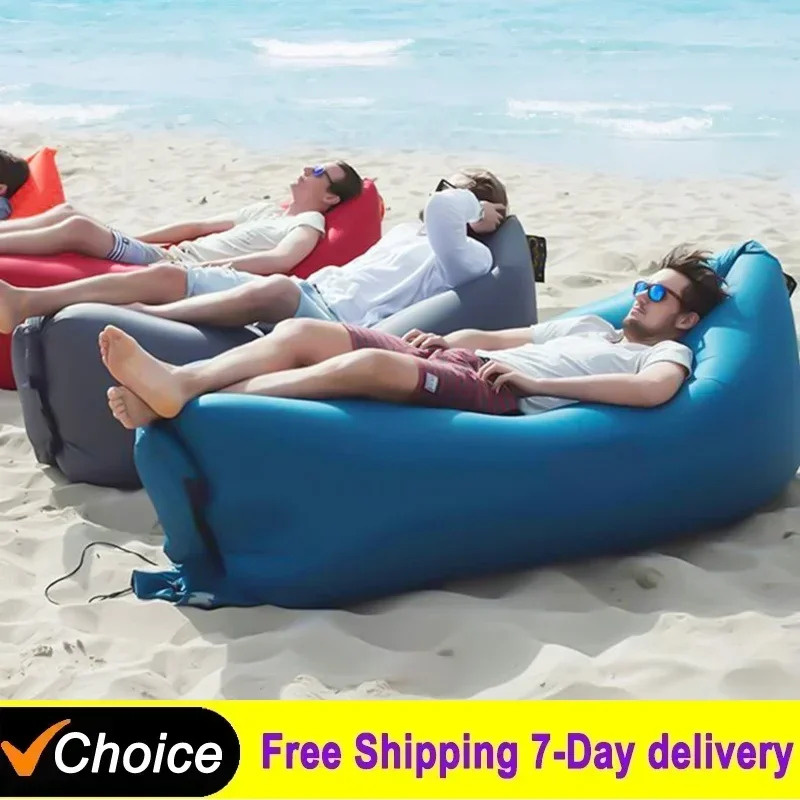 Outdoor Daybed Sofa - أريكة هوائية محمولة للاستخدام الخارجي، مقعد