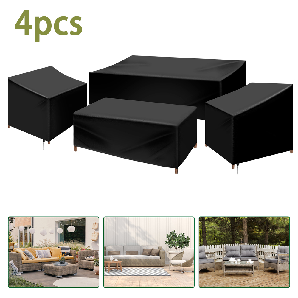 Outdoor Furniture Upholstery Near Me - 4 قطعة مجموعة غطاء أثاث الفناء