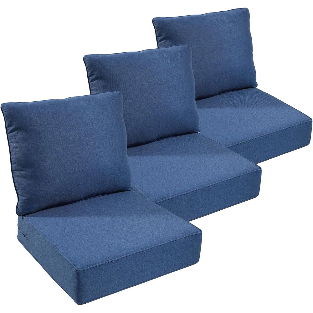 Outdoor Furniture Patio - وسائد أثاث خارجي، وسائد مقاعد بسمك