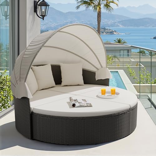 أثاث فناء خارجي: سرير نهاري دا - مراجعة Outdoor Daybed Furniture وسعره