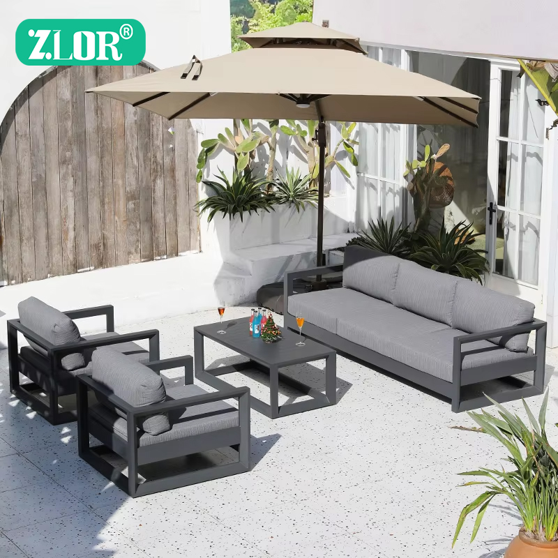 أطقم أرائك فاخرة من الألومنيوم - مراجعة Outdoor Daybed Sofa وسعره