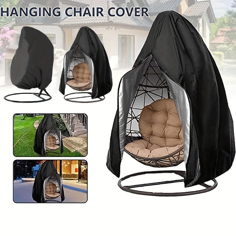 غطاء كرسي بيضاوي معلق للحديقة  - مراجعة Outdoor Furniture Rocking Chair وسعره