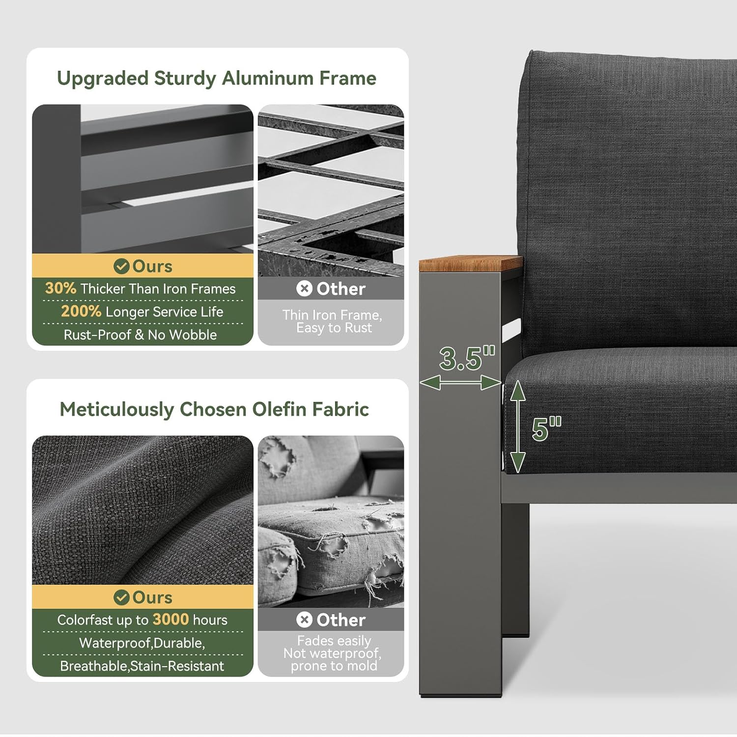 طقم أثاث للفناء الخارجي، أثاث  - مراجعة Outdoor Furniture Bali وسعره