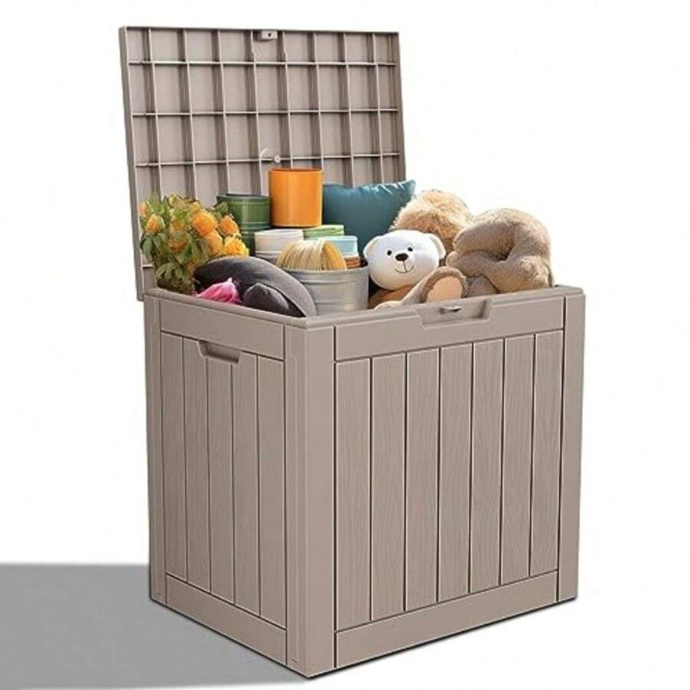 صندوق تخزين خارجي قابل للقفل م - مراجعة Outdoor Furniture Weatherproof وسعره