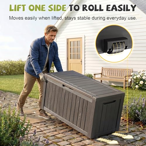 صندوق تخزين خارجي مقاوم للماء  - مراجعة Outdoor Furniture Patio وسعره