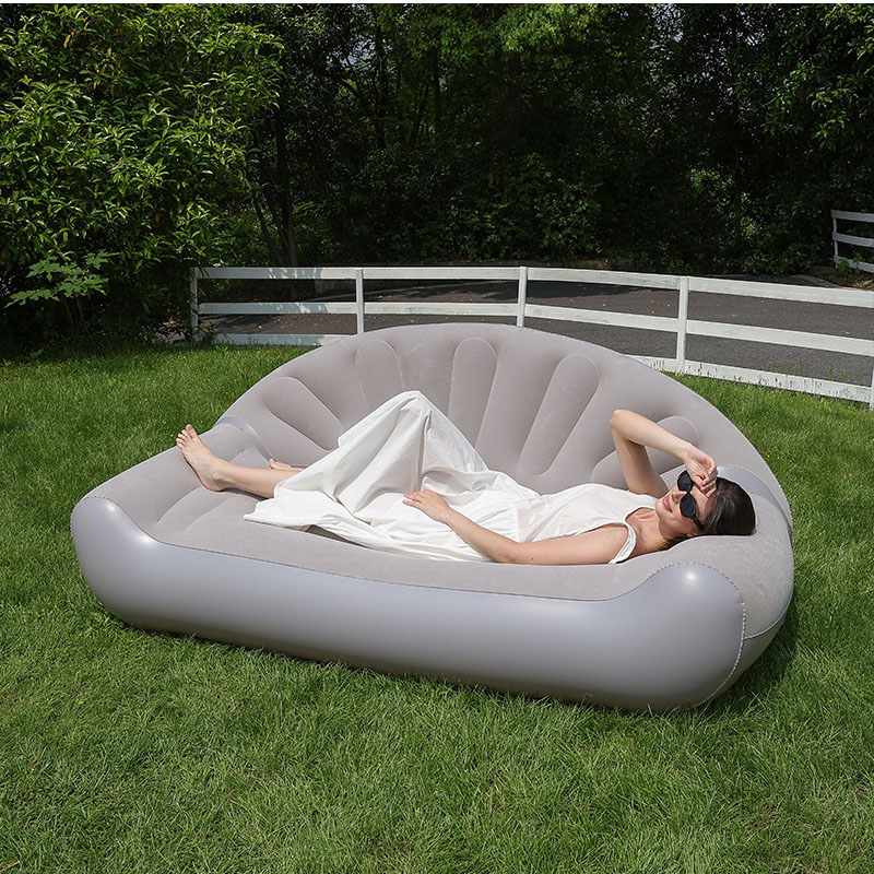 أريكة قابلة للنفخ على شكل مروح - مراجعة Outdoor Furniture Lounge Chair وسعره
