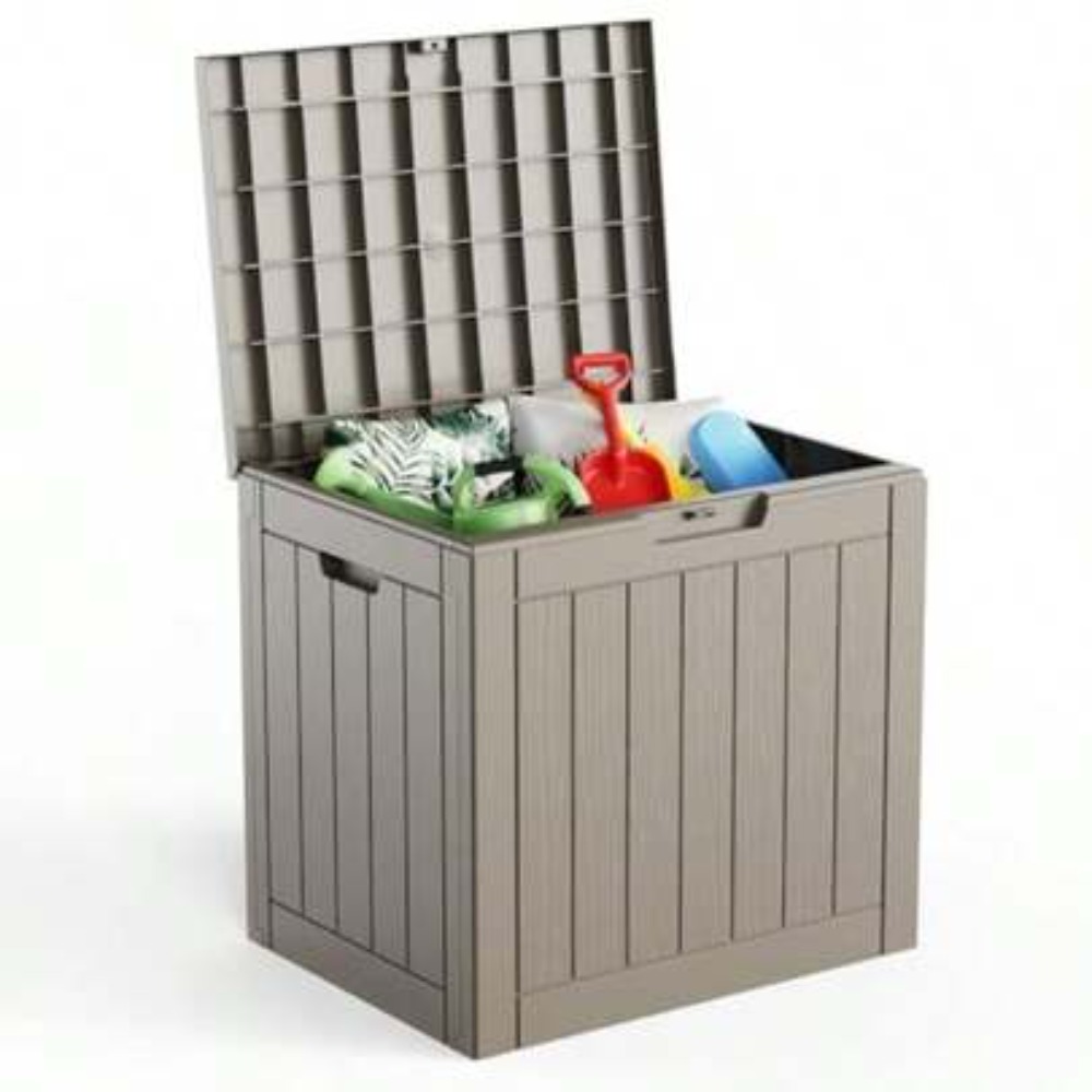 صندوق تخزين خارجي سعة 45 جالون - مراجعة Outdoor Furniture With Storage For Cushions وسعره