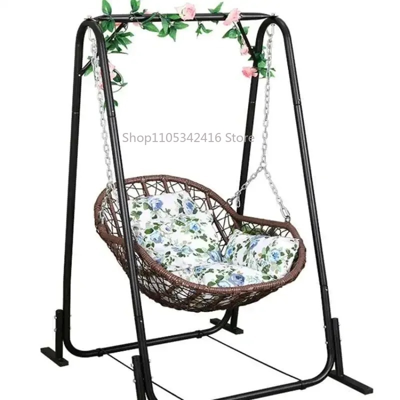كرسي أرجوحة مفرد من الروطان لل - مراجعة Outdoor Furniture Rocking Chair وسعره