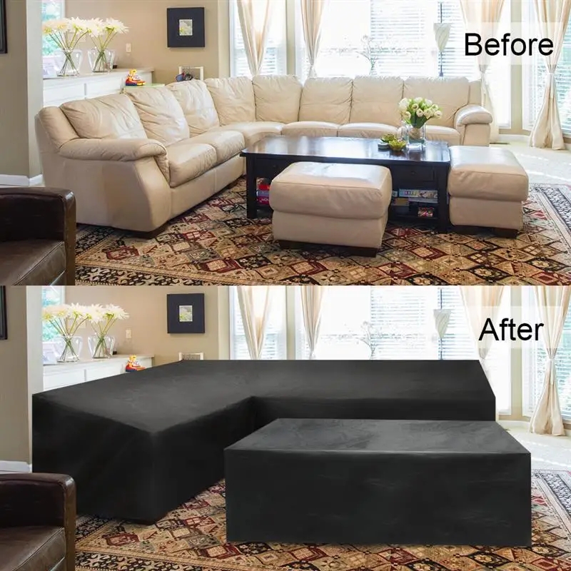 غطاء أثاث خارجي على شكل حرف V  - مراجعة Outdoor Furniture Patio وسعره