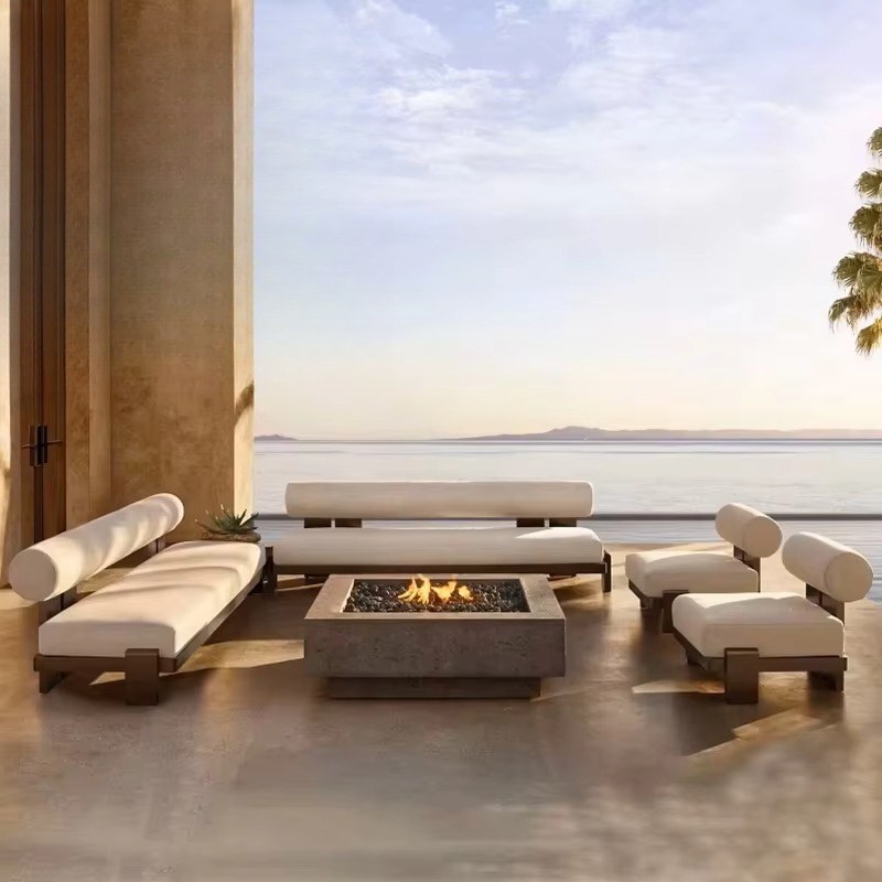 طقم أريكة خارجية من الألومنيوم - مراجعة Outdoor Daybed Sofa وسعره