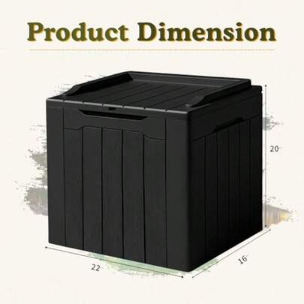 صندوق تخزين خارجي مقاوم للماء  - مراجعة Outdoor Furniture With Storage For Cushions وسعره