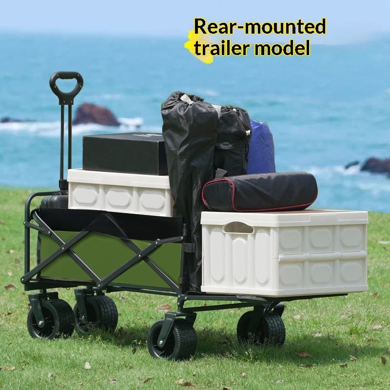 عربة تخزين قابلة للطي بأربع عج - مراجعة Outdoor Furniture Sales وسعره