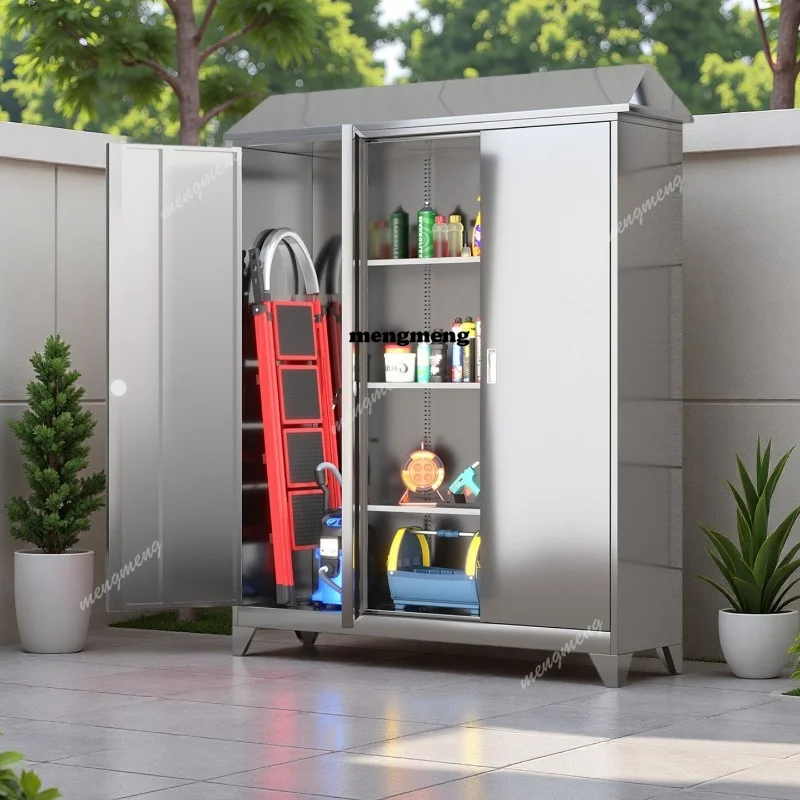 خزانة تخزين خارجية من الفولاذ  - مراجعة Outdoor Furniture Italian وسعره