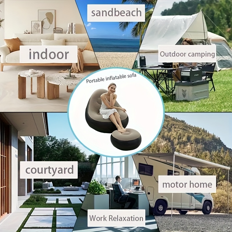 كرسي استرخاء قابل للنفخ سريع و - مراجعة Outdoor Furniture Lounge Chair وسعره