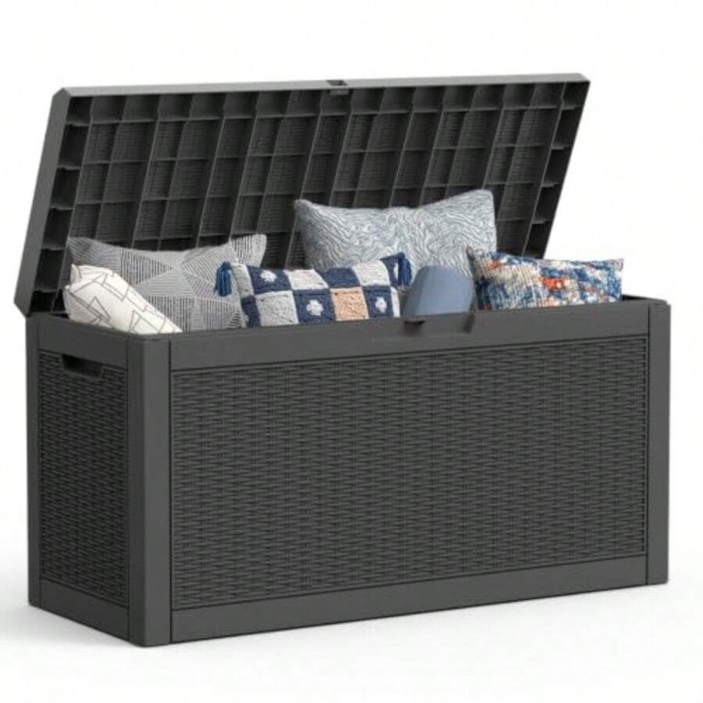 صندوق تخزين خارجي مقاوم للماء  - مراجعة Outdoor Furniture Patio وسعره