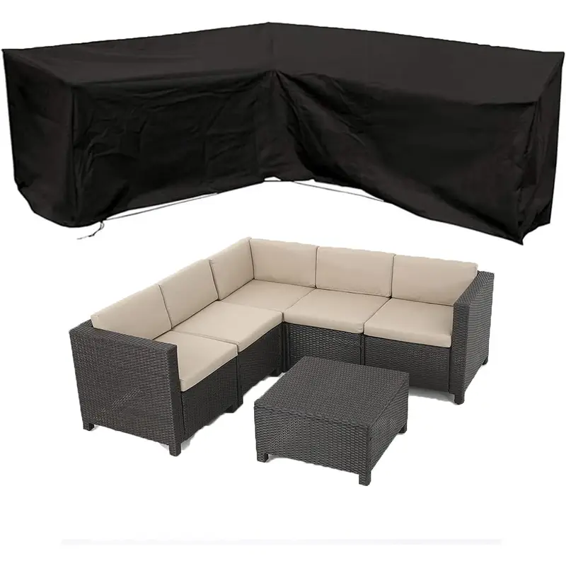 غطاء أريكة خارجي على شكل حرف L - مراجعة Outdoor Furniture Upholstery Near Me وسعره