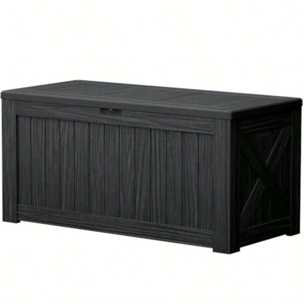 صندوق تخزين خارجي بسعة 120 جال - مراجعة Outdoor Furniture With Storage For Cushions وسعره