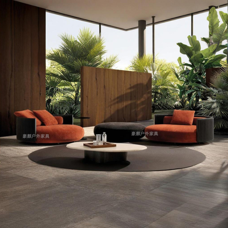 طقم أريكة خارجية فاخرة على الط - مراجعة Outdoor Furniture Italian وسعره