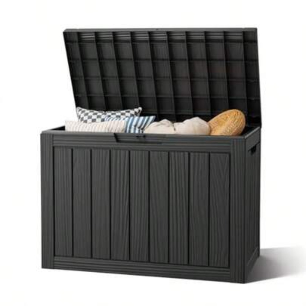 صندوق تخزين خارجي سعة 50 جالون - مراجعة Outdoor Furniture With Storage For Cushions وسعره