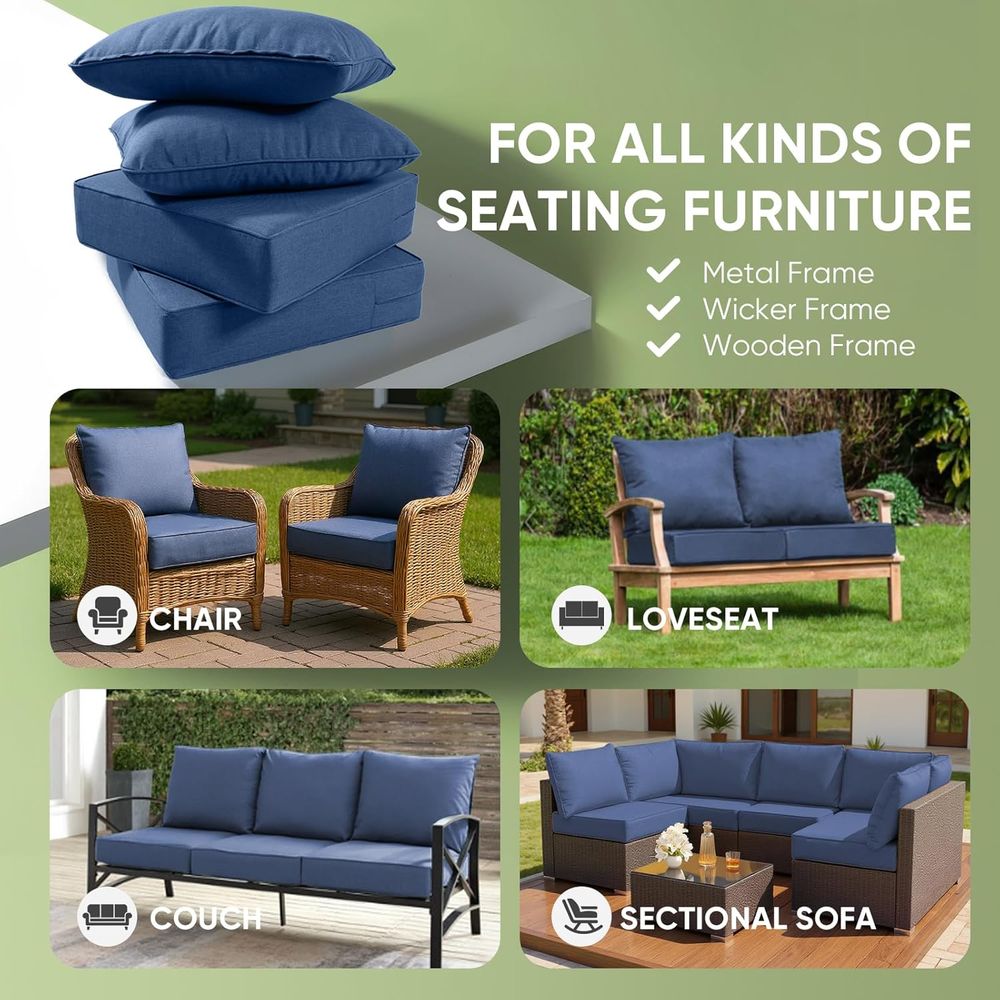 وسائد أثاث خارجي، وسائد مقاعد  - مراجعة Outdoor Furniture Patio وسعره